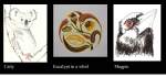 three mixed works